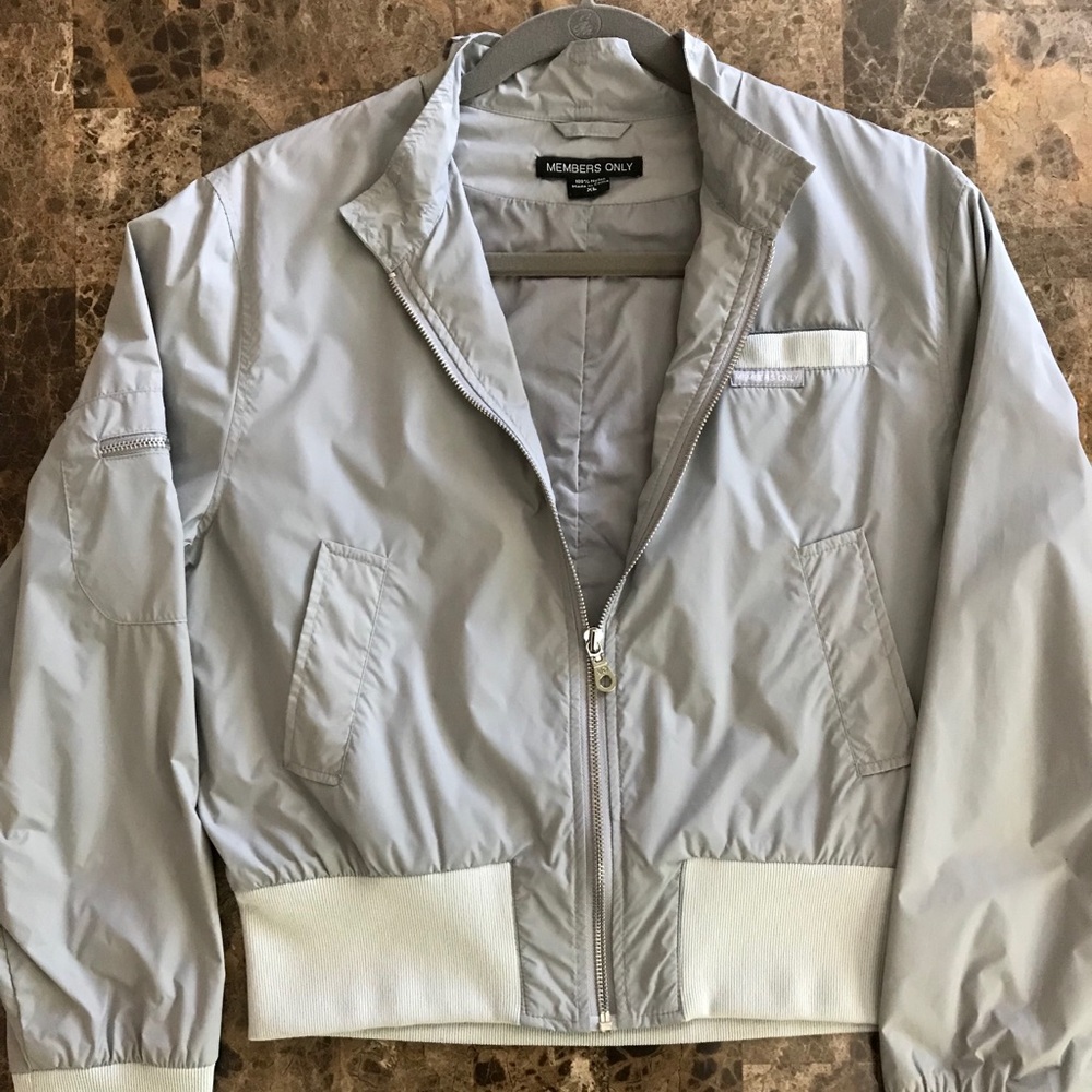 Members Only Gray Jacket